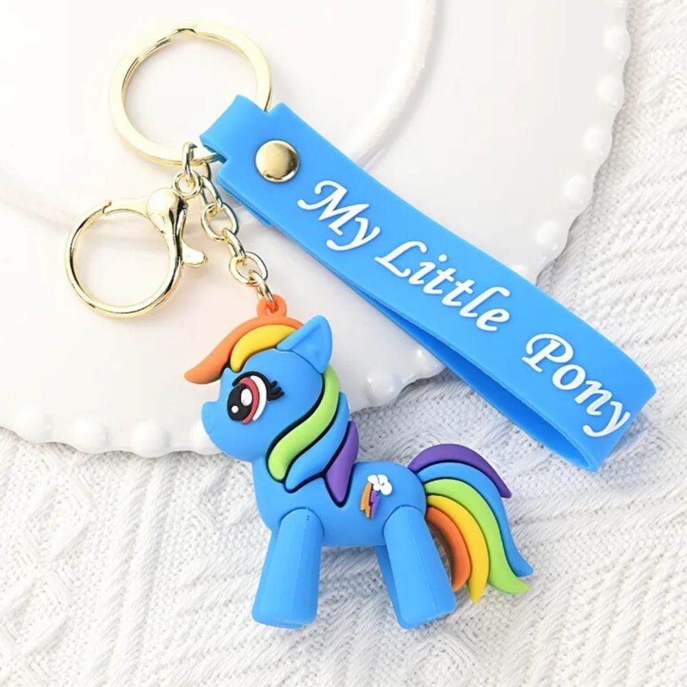 My Little Pony Rainbow Dash Rubber Keychain